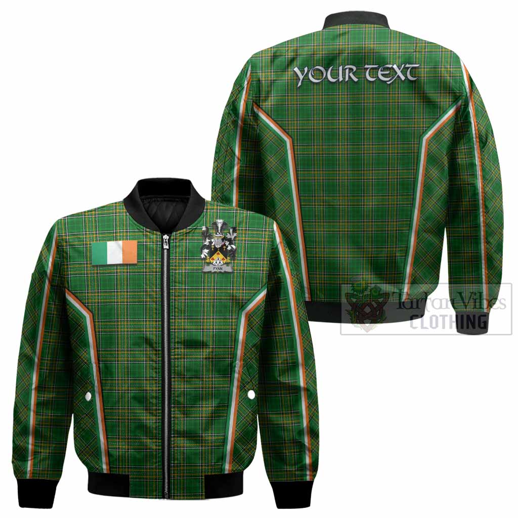 Fyan Irish Clan Coat of Arm Tartan Bomber Jacket Flag Style