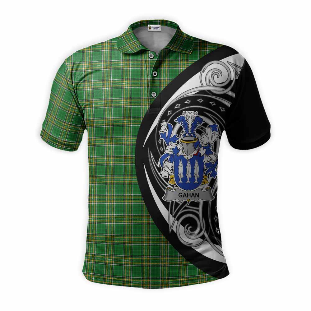 Gahan Irish Clan Polo Shirt Celtic Circle Style Kid - Tartan Vibes Clothing