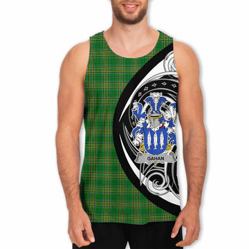 Gahan Irish Clan Men's Tank Top Celtic Circle Style