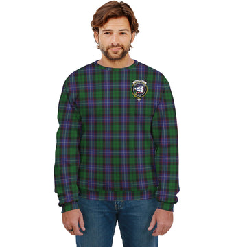 Galbraith Tartan Sweatshirt with Family Crest