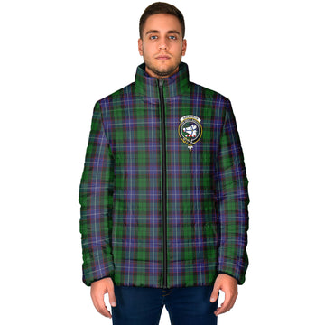 Galbraith Tartan Padded Jacket with Family Crest