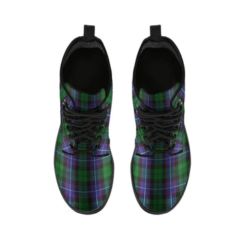 Galbraith Tartan Leather Boots
