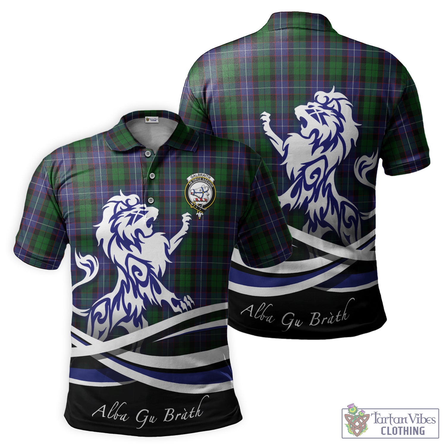 galbraith-tartan-polo-shirt-with-alba-gu-brath-regal-lion-emblem