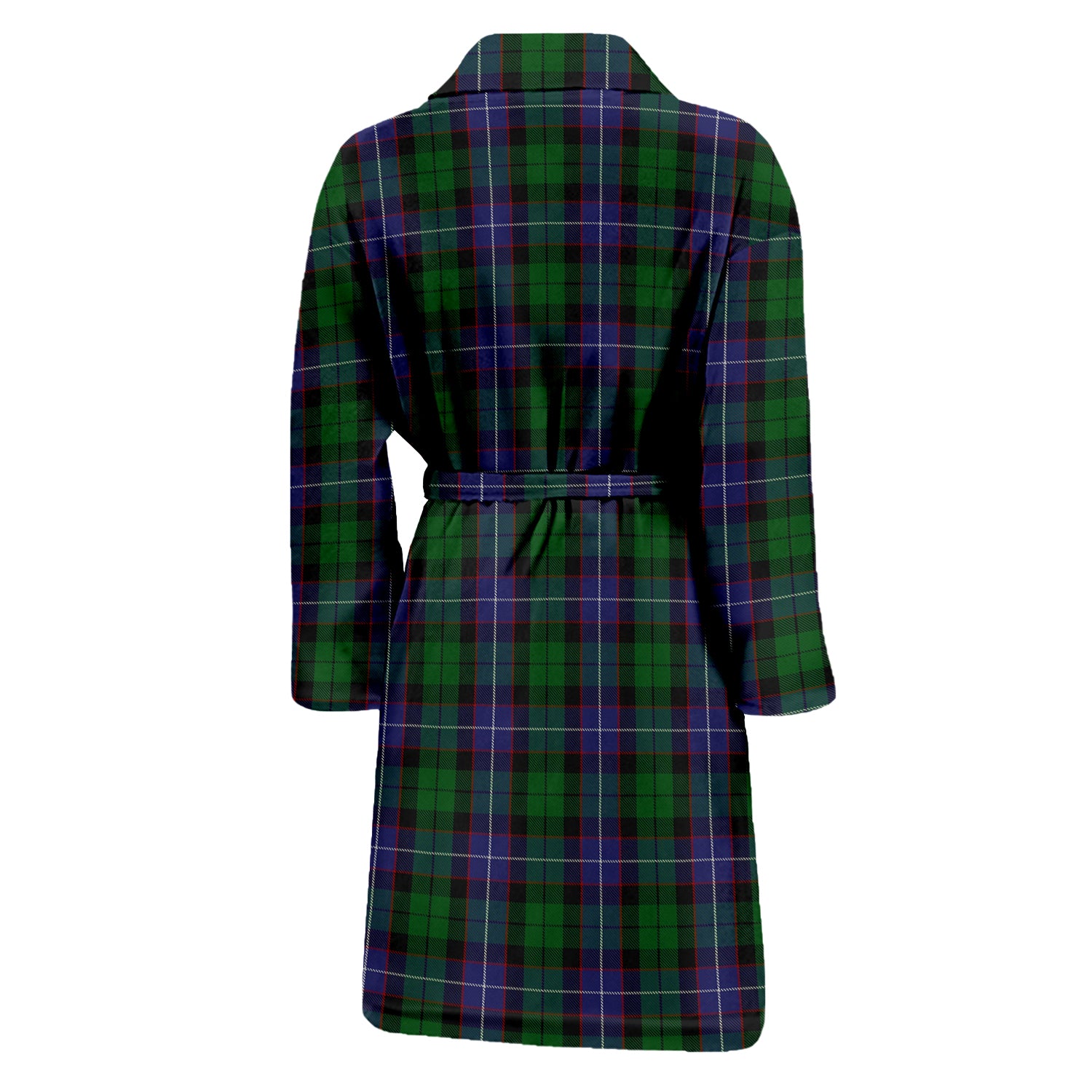 Galbraith Tartan Bathrobe with Family Crest - Tartan Vibes Clothing