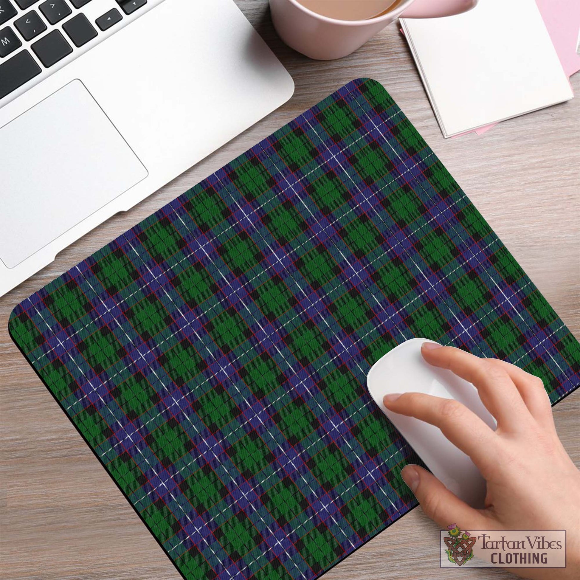 Tartan Vibes Clothing Galbraith Tartan Mouse Pad