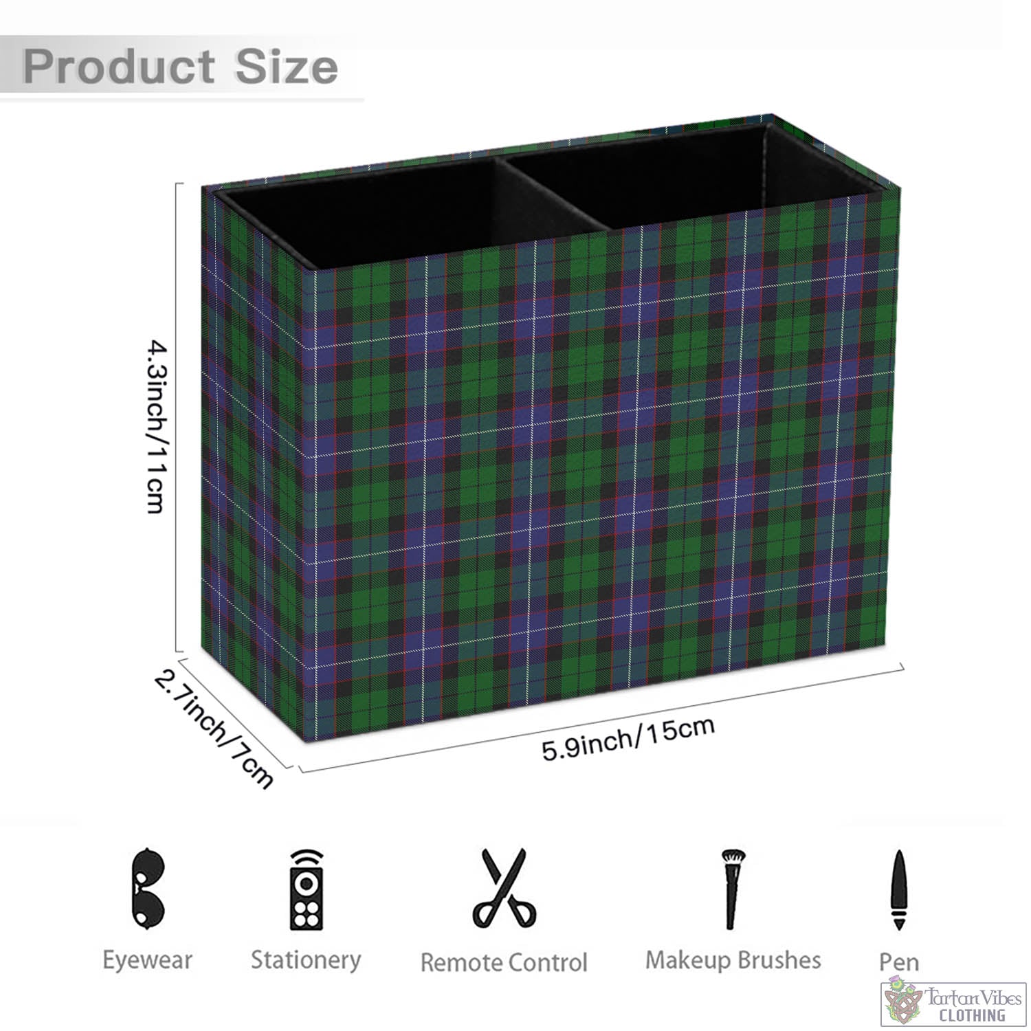 Tartan Vibes Clothing Galbraith Tartan Pen Holder