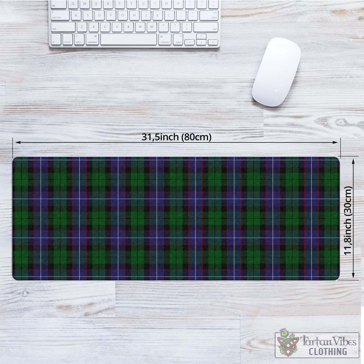 Tartan Vibes Clothing Galbraith Tartan Mouse Pad