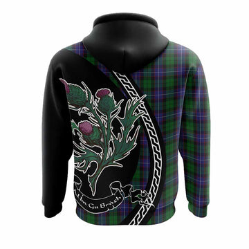 Galbraith Family Crest Tartan Hoodie Alba Thistle Inspired - Tartan Vibes Clothing