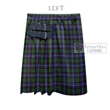 Galbraith Modern Tartan Men's Pleated Skirt - Fashion Casual Retro Scottish Kilt Style