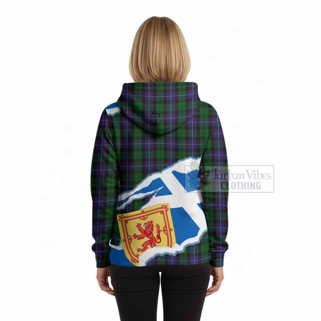 Galbraith Scotland Football Tartan Hoodie We'll Be Coming