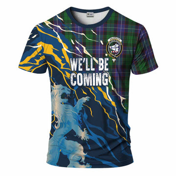 Galbraith Scotland Tartan T-Shirt WC2026 Football - We'll Be Coming