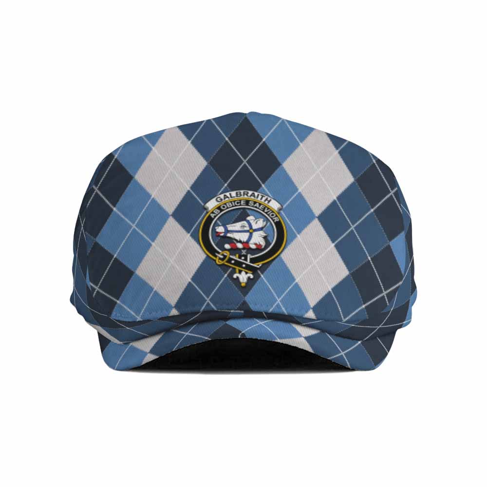 Galbraith Scottish Family Crest Flat Cap, Jeff Cap Scotland National Argyle Classic Style - Tartan Vibes Clothing
