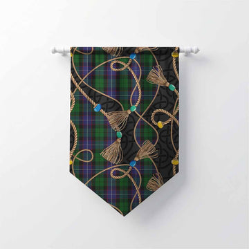 Galbraith Scottish Tartan Twisted Ropes Stylized Gonfalon
