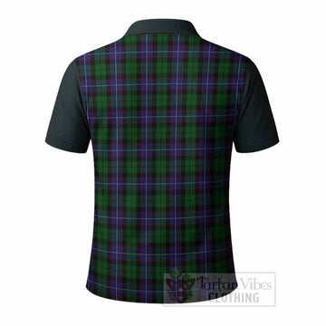 Galbraith Tartan Accent Polo Shirt with Family Crest