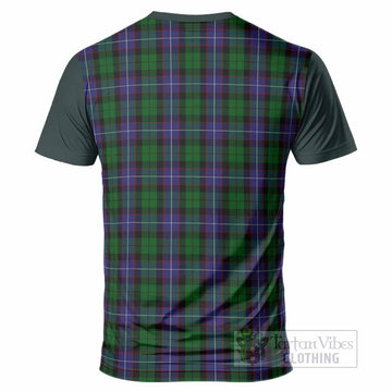 Galbraith Tartan Accent T-Shirt with Family Crest