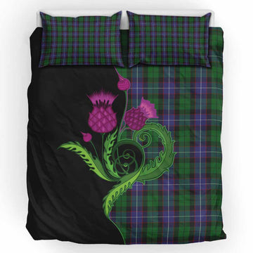 Galbraith Tartan Bedding Set Traditional Scottish Thistle UK Bedding Set UK King 91*87 inch - Tartan Vibes Clothing