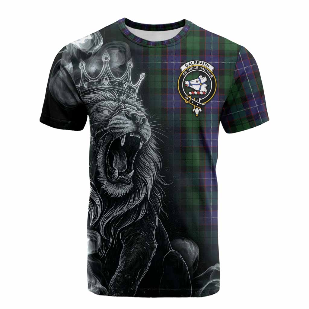 Galbraith Tartan Cotton T-shirt Roaring Lion Heritage