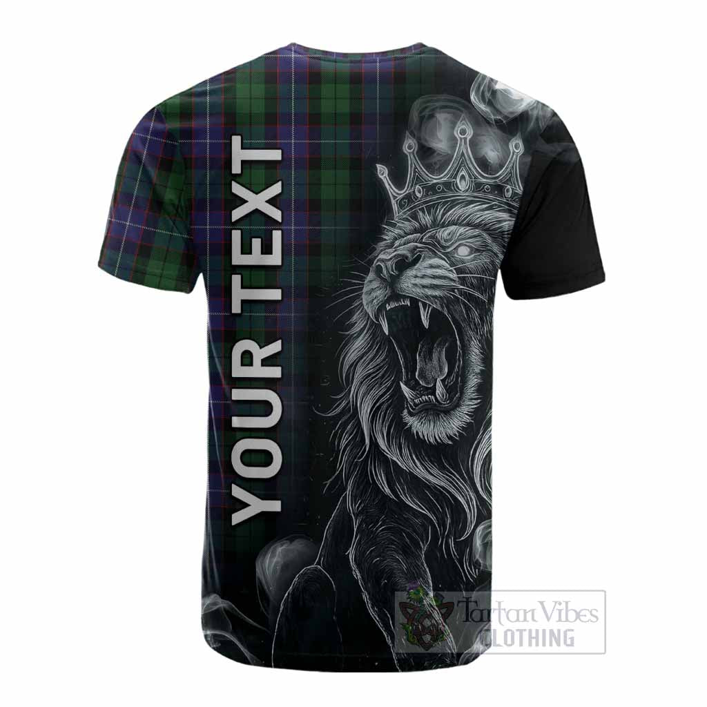Galbraith Tartan Cotton T-shirt Roaring Lion Heritage