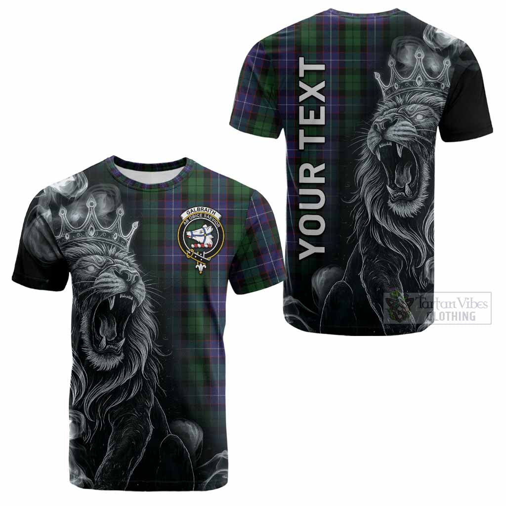 Galbraith Tartan Cotton T-shirt Roaring Lion Heritage