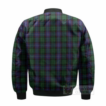 Galbraith Tartan Crest Bomber Jacket Ferocious Lion Style
