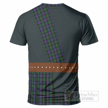 Galbraith Tartan Crest T-Shirt Kilt Costume Style