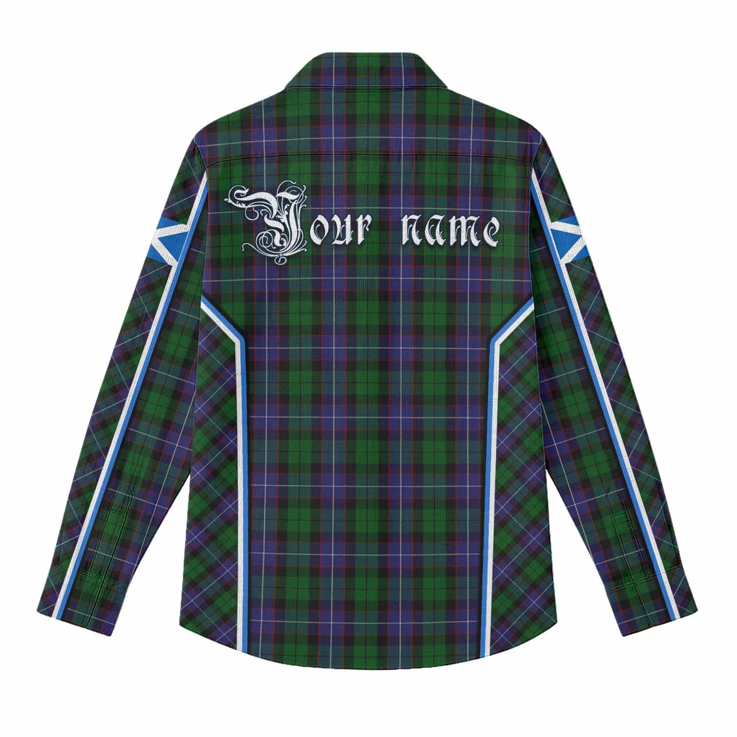 Galbraith Tartan Crest Women Casual Shirt Scotland Coat of Arm Flag Style - Tartan Vibes Clothing