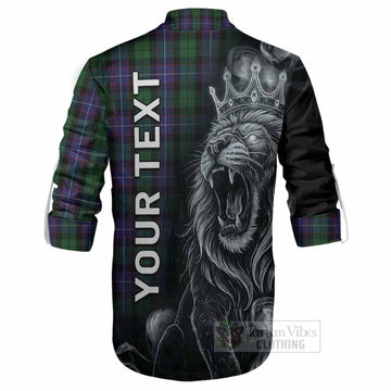 Galbraith Tartan Ghillie Shirt Roaring Lion Heritage