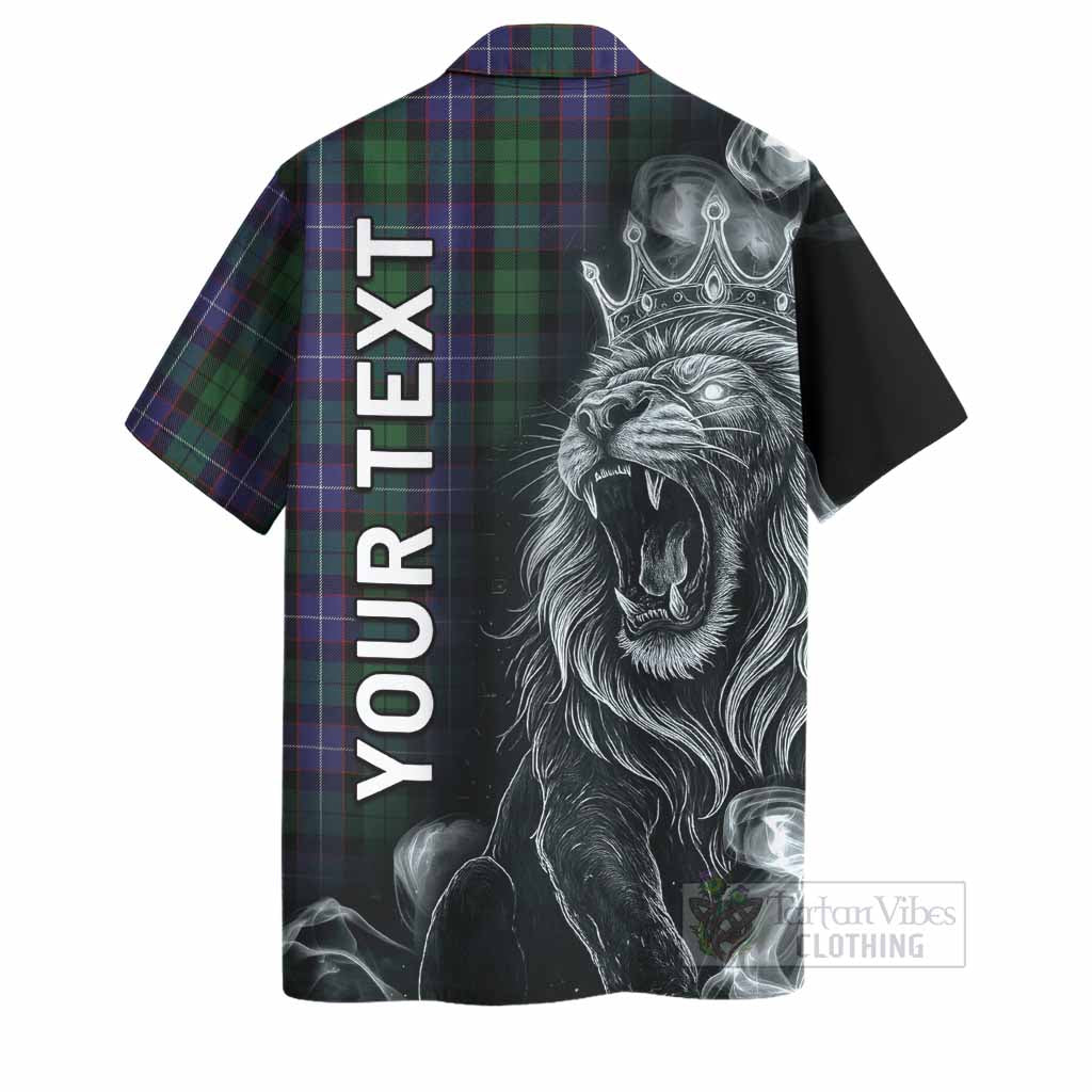 Galbraith Tartan Hawaiian Shirt Roaring Lion Heritage