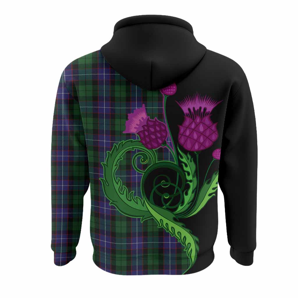 Galbraith Tartan Hoodie Traditional Scottish Thistle