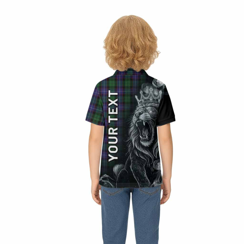 Galbraith Tartan Kid Polo Shirt Roaring Lion Heritage