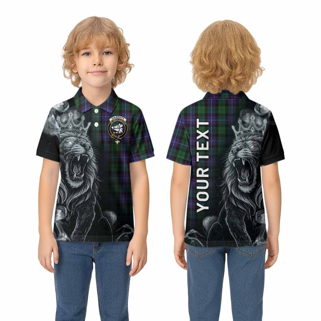 Galbraith Tartan Kid Polo Shirt Roaring Lion Heritage