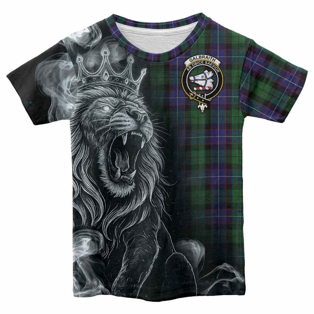 Galbraith Tartan Kid T-shirt Roaring Lion Heritage