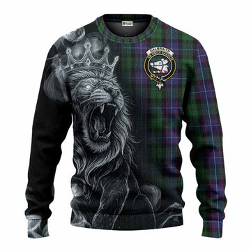Galbraith Tartan Knitted Sweater Roaring Lion Heritage