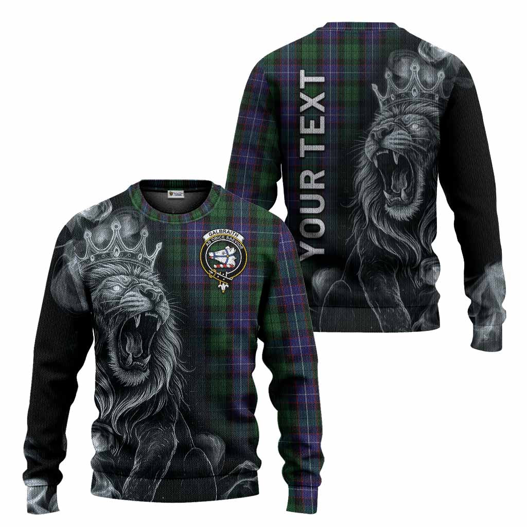 Galbraith Tartan Knitted Sweater Roaring Lion Heritage