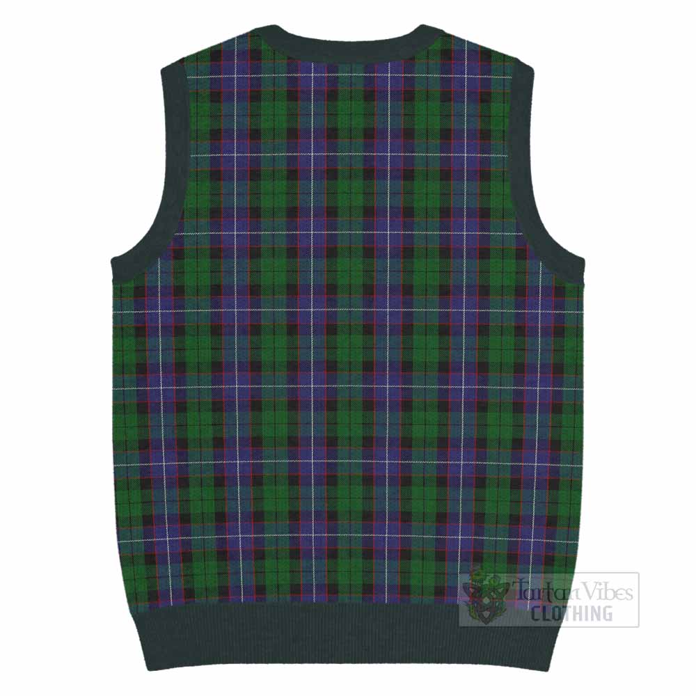 Galbraith Tartan Knitted V-Neck Vest - Tartan Vibes Clothing