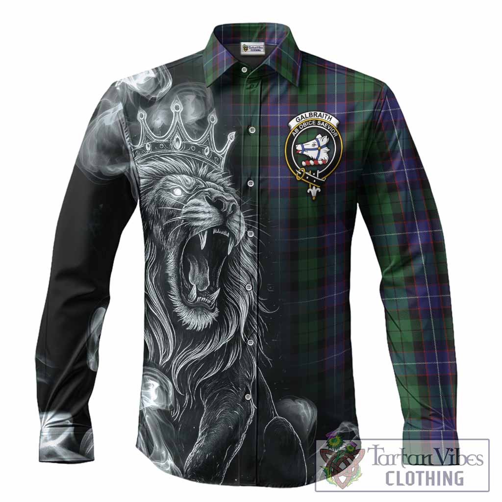 Galbraith Tartan Long Sleeve Button Shirts Roaring Lion Heritage
