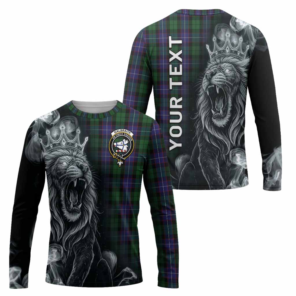 Galbraith Tartan Long Sleeve T-Shirt Roaring Lion Heritage