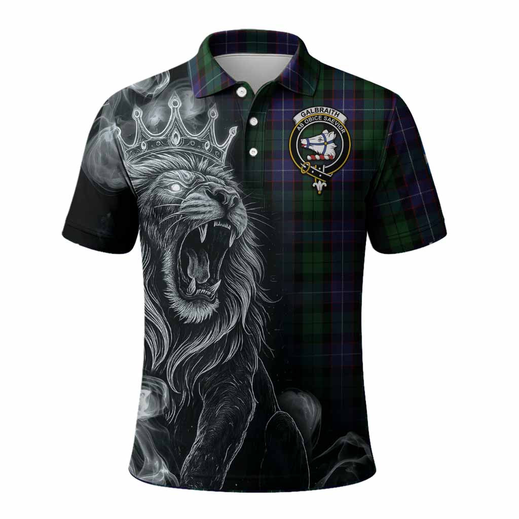 Galbraith Tartan Polo Shirt Roaring Lion Heritage