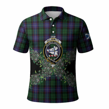 Galbraith Tartan Polo Shirt Thistle Scottish Spirit