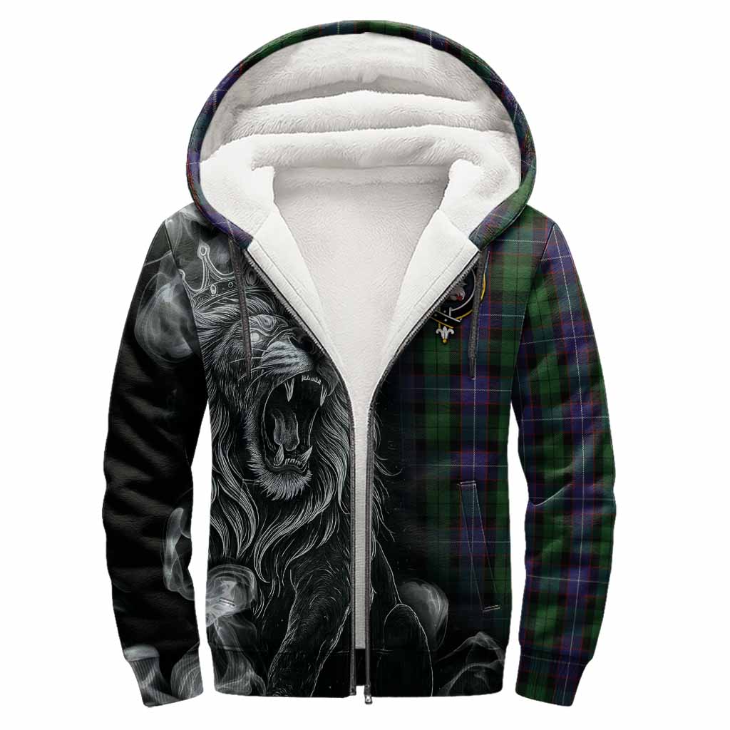 Galbraith Tartan Sherpa Hoodie Roaring Lion Heritage