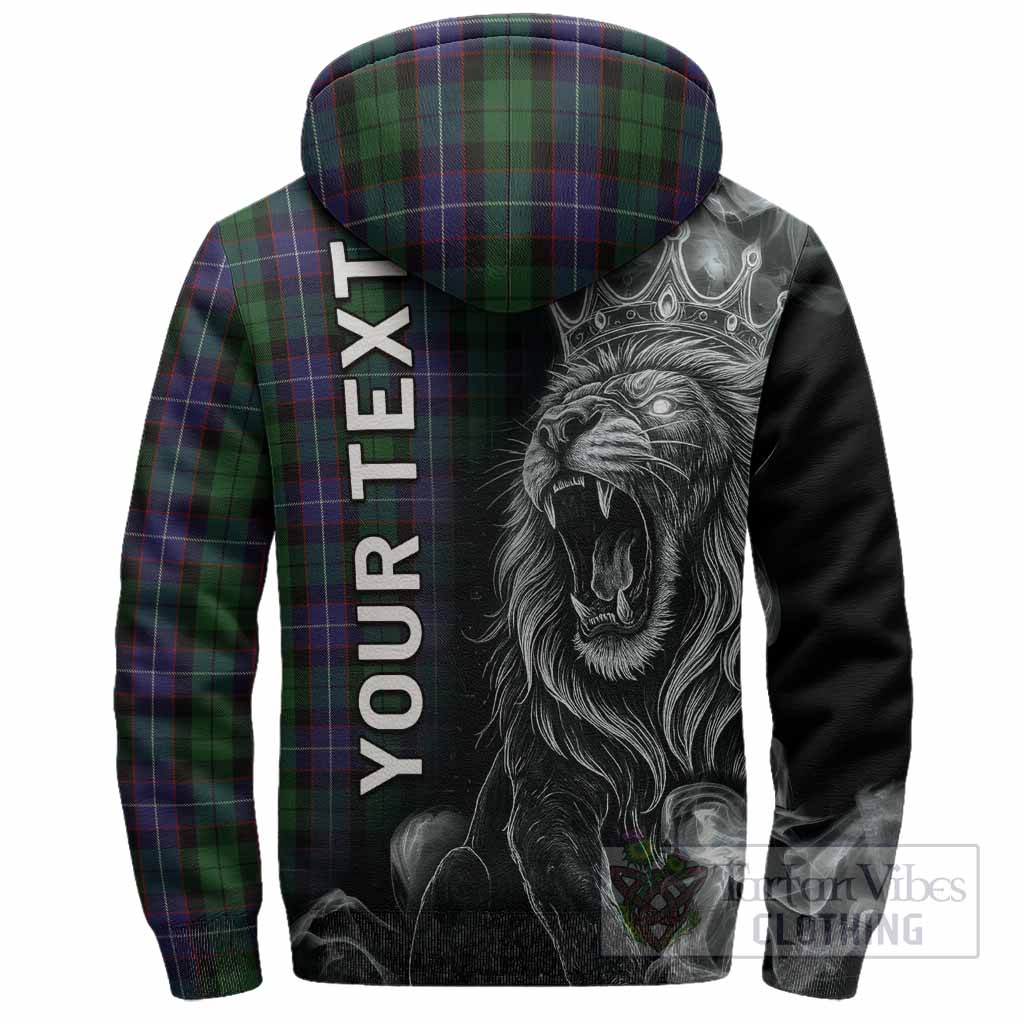 Galbraith Tartan Sherpa Hoodie Roaring Lion Heritage