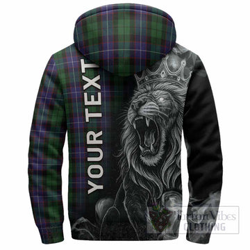 Galbraith Tartan Sherpa Hoodie Roaring Lion Heritage