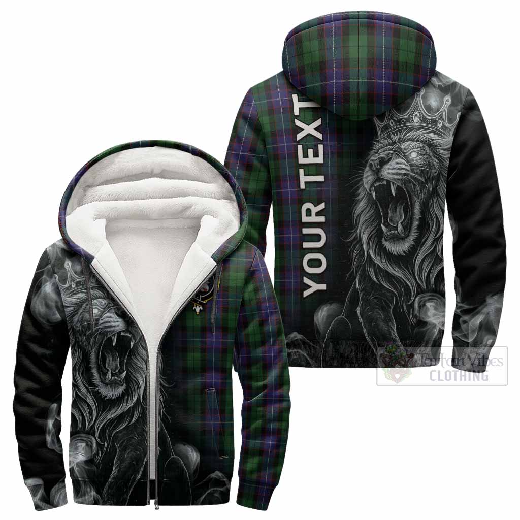 Galbraith Tartan Sherpa Hoodie Roaring Lion Heritage