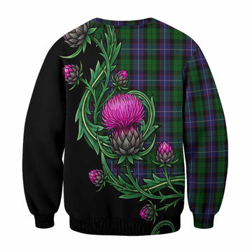 Galbraith Tartan Sweatshirt Resilient Scottish Thistle