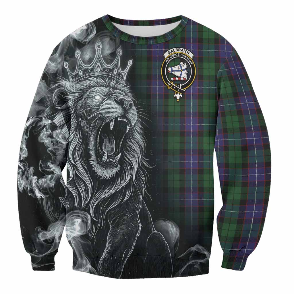 Galbraith Tartan Sweatshirt Roaring Lion Heritage