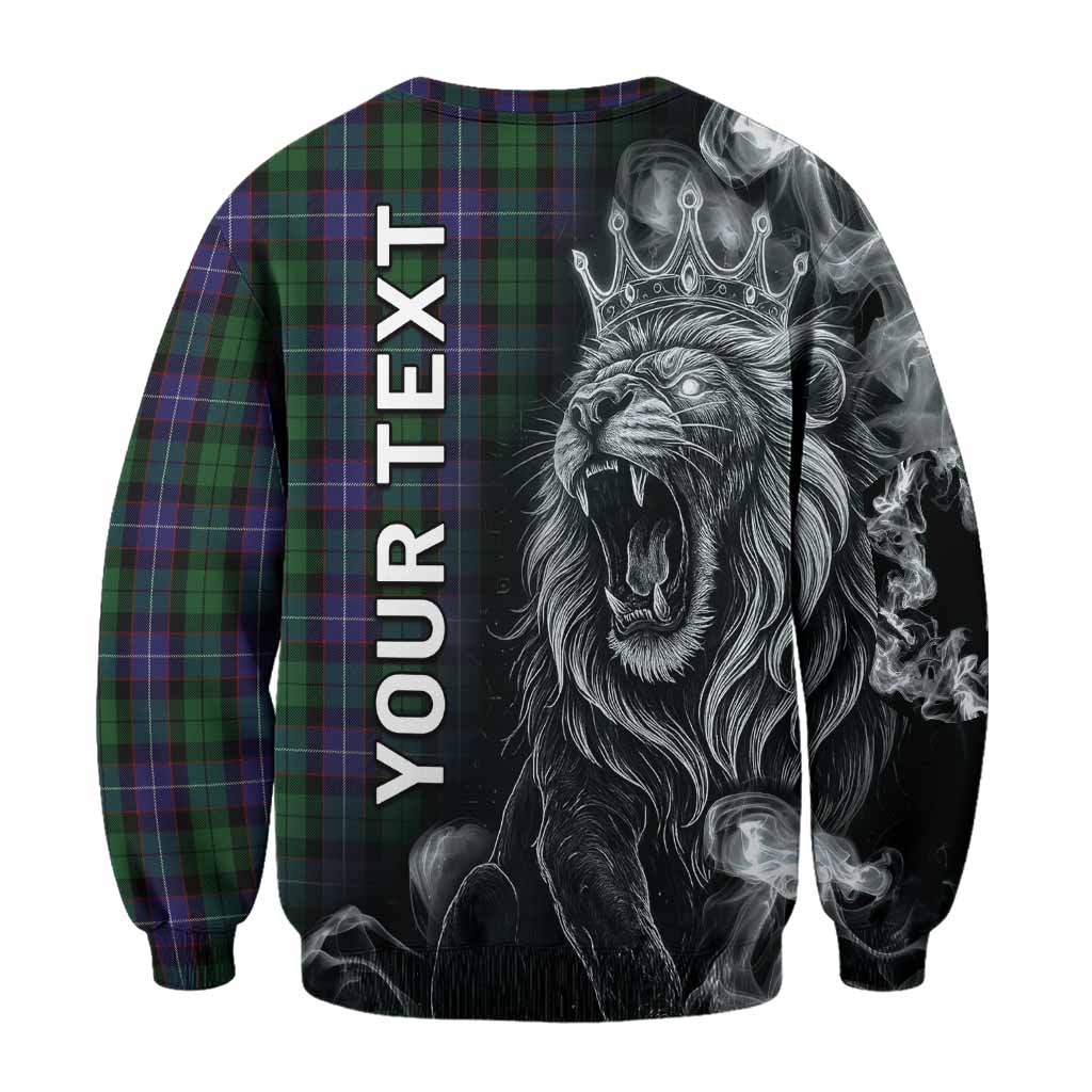 Galbraith Tartan Sweatshirt Roaring Lion Heritage