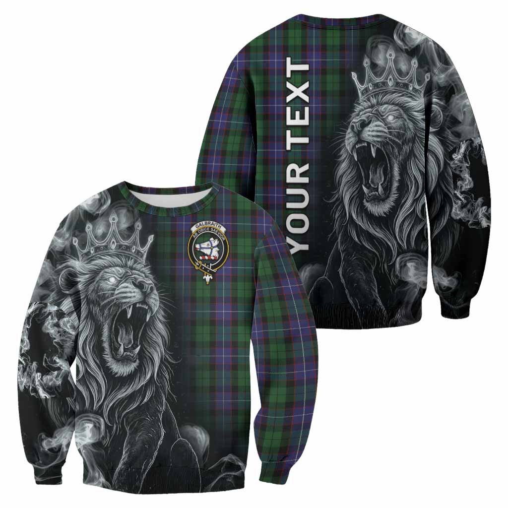 Galbraith Tartan Sweatshirt Roaring Lion Heritage