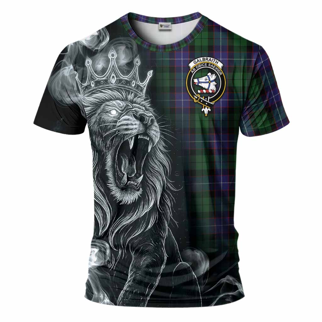 Galbraith Tartan T-Shirt Roaring Lion Heritage
