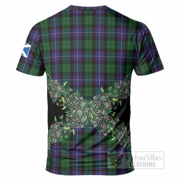 Galbraith Tartan T-Shirt Thistle Scottish Spirit