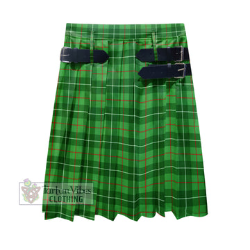 Galloway Tartan Men's Pleated Skirt - Fashion Casual Retro Scottish Kilt Style